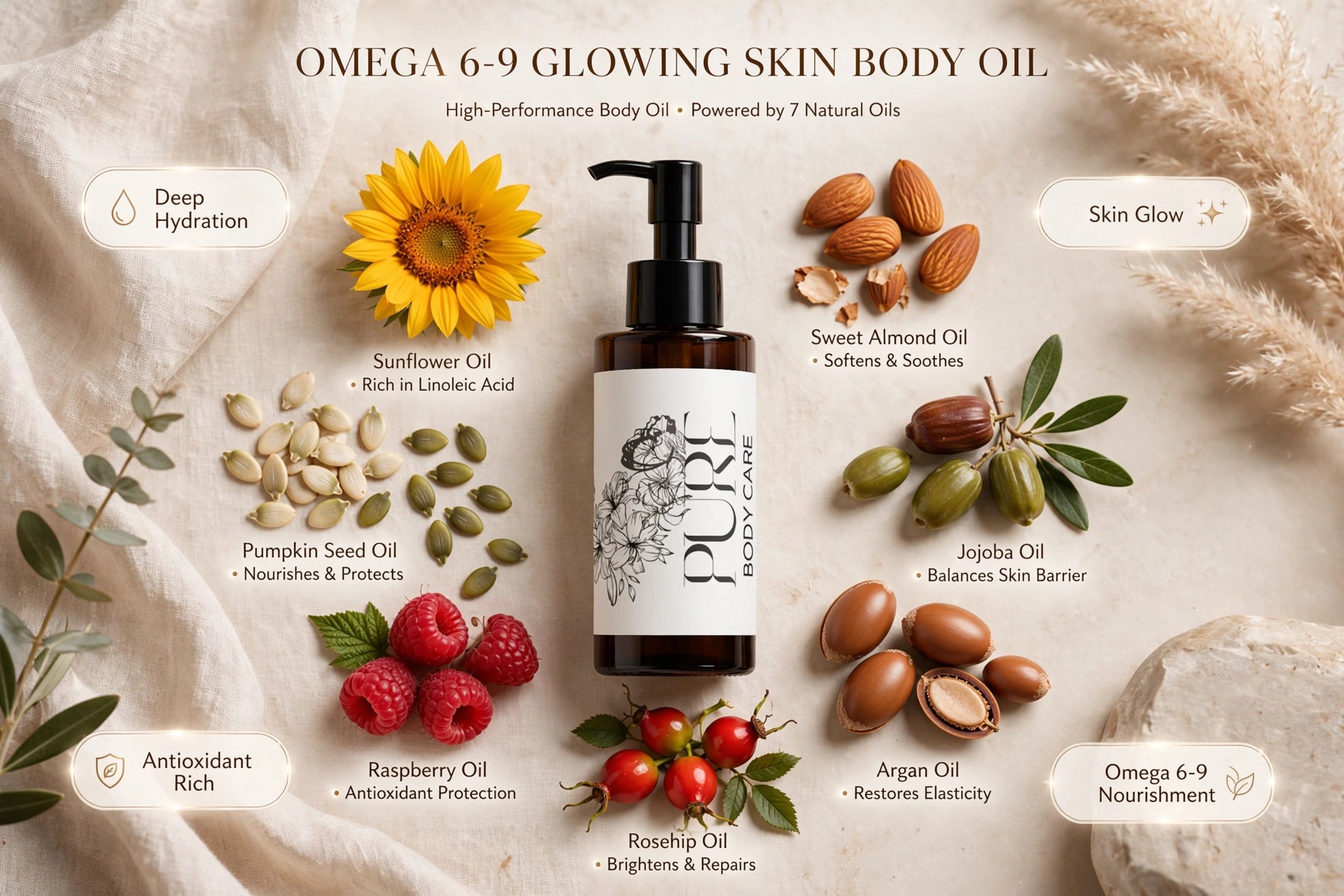 Omega 6-9 Glowing Skin Body Oil